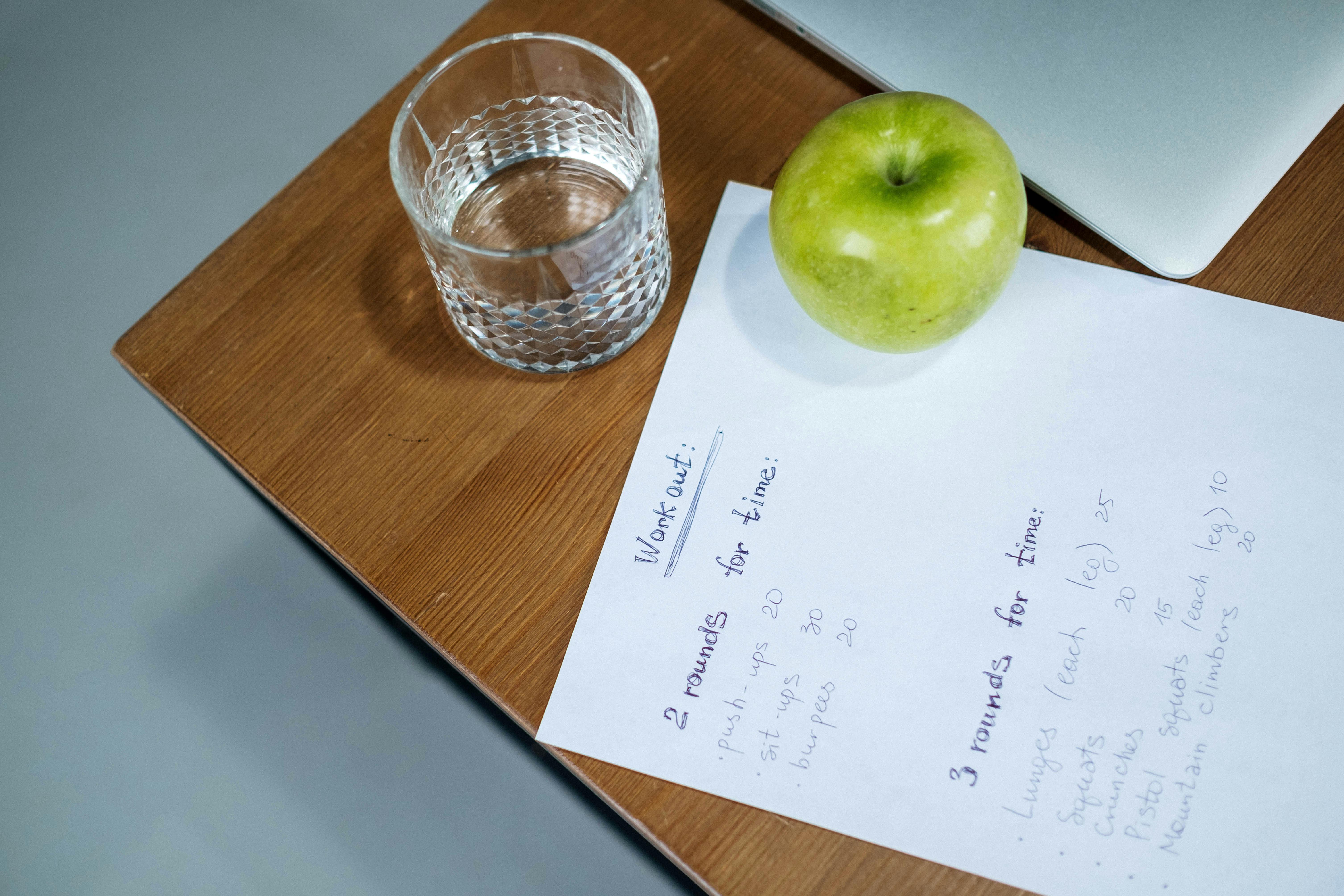 Trainingsplan für Zuhause